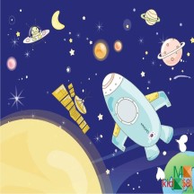 Tranh dán tường Hàn Quốc 3d cho bé cực đẹp tại Hà Nội Kid-068